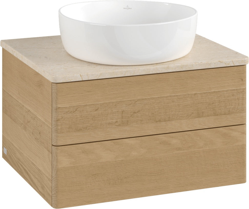 Villeroy & Boch Waschtischunterschrank Antao K18013 600x360x500 mm Warm Walnut mit SoftClosing