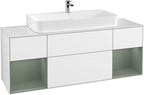 weiß / Mitteldichte Faserplatte (MDF) / G211G M 1600x603x501mm Glossy White