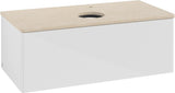 Villeroy & Boch Waschtischunterschrank Antao L31050 1000 mm Anthrazit Matt Lack mit LED-Beleuchtung