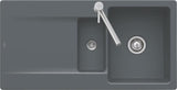 Villeroy & Boch Einbauspüle Siluet 60 R 333701R1 Weiß Alpin CeramicPlus Rechteckig 1000 mm