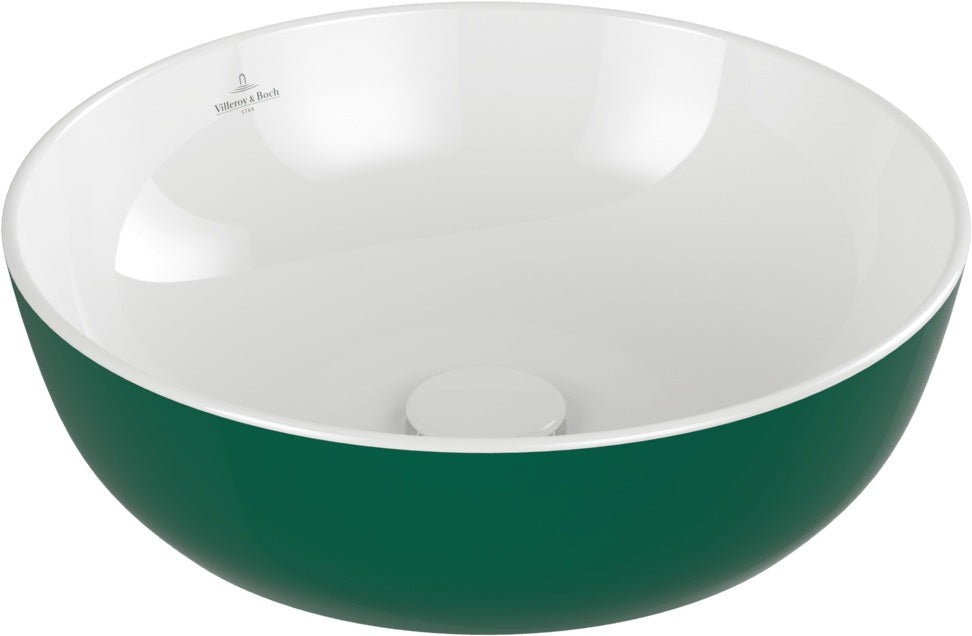 Villeroy & Boch Artis Aufsatzwaschbecken 430 mm rund French Linen TitanCeram