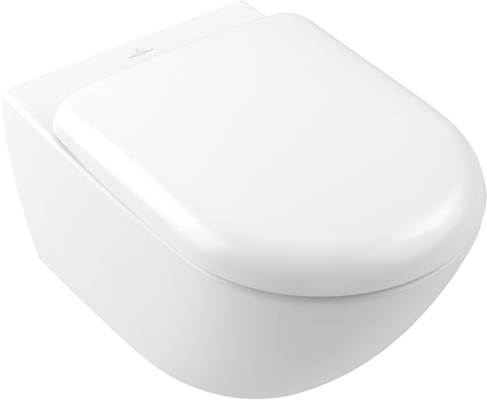 Villeroy & Boch Tiefspül-WC Antao 4674T0 370x560mm Almond CeramicPlus spülrandlos