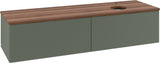 Villeroy & Boch Waschtischunterschrank Antao 1600 mm Anthrazit Matt Lack – 2 Auszüge, Push-to-Open