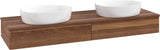 Villeroy & Boch Waschtischunterschrank Antao 1600 mm Warm Walnut mit 2 Auszügen