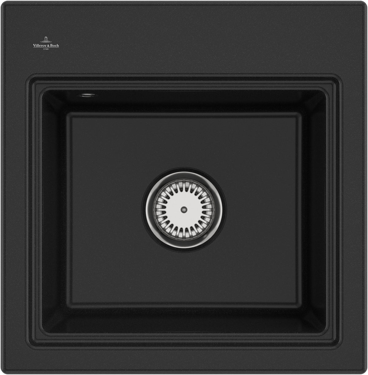 Villeroy & Boch Einbauspüle Subway Style 50 S Stone White CeramicPlus 500x510 mm