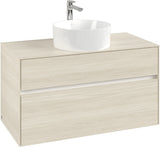 Villeroy & Boch Waschtischunterschrank Collaro C038 White Oak 1000 mm mit SoftClosing