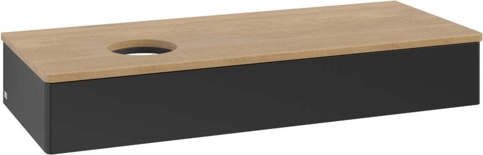 Villeroy & Boch Waschbeckenunterschrank Antao 1200 mm Anthrazit Matt mit Auszug