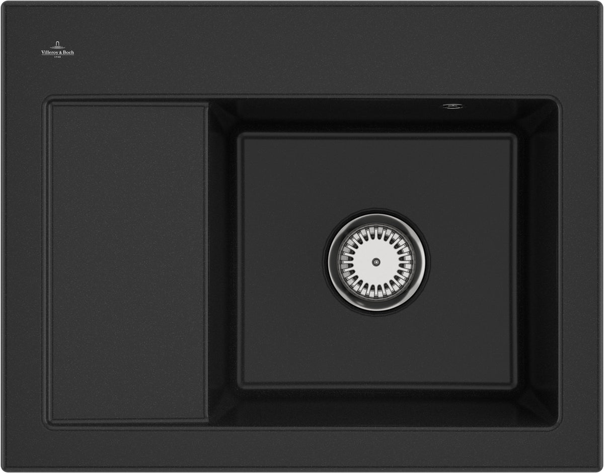 Villeroy & Boch Einbauspüle Subway 45 Compact 331301 Weiß Alpin CeramicPlus 650x510mm