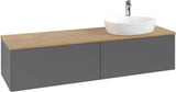 Villeroy & Boch Waschtischunterschrank Antao K38051 1600 mm Glossy White mit 2 Auszügen