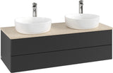 Villeroy & Boch Antao Waschtischunterschrank 1200 mm, 2 Auszüge, Push-Open, Stone Grey Matt