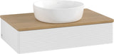 Villeroy & Boch Waschtischunterschrank Antao L08111 800 mm Glossy White mit LED-Auszugsbeleuchtung
