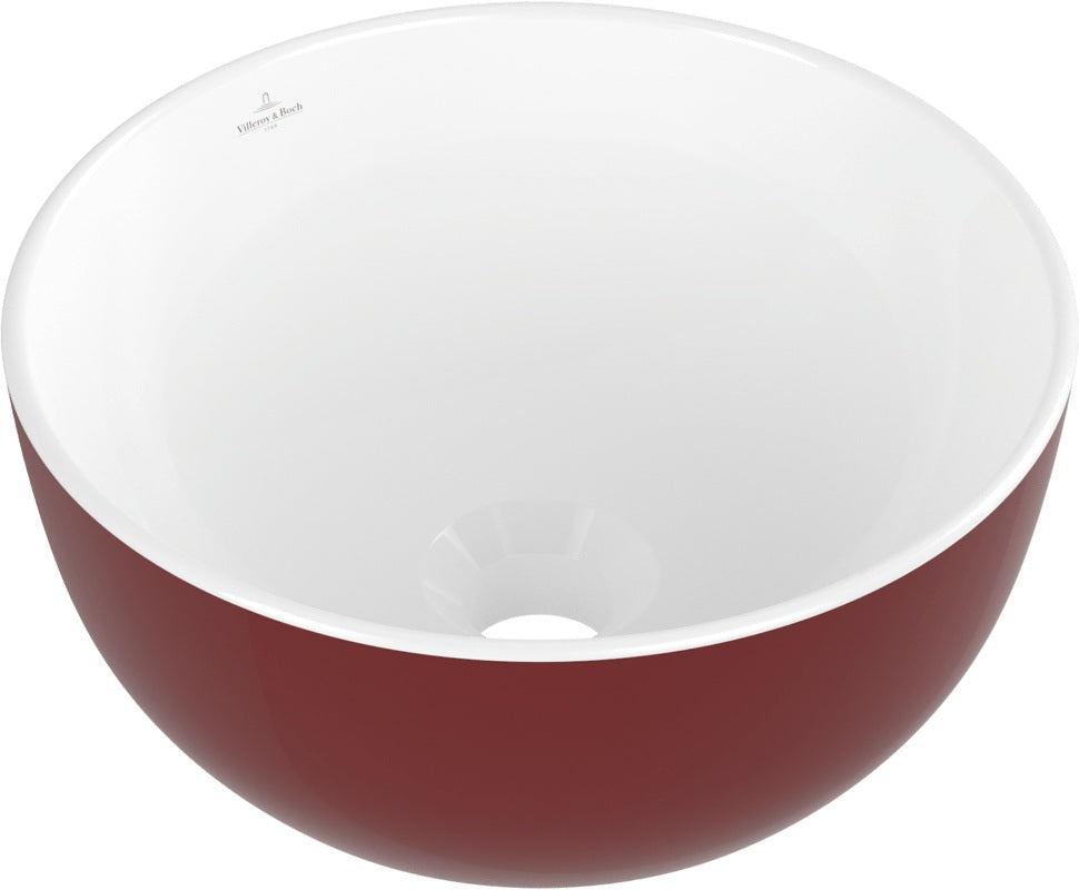 Villeroy & Boch Aufsatzwaschbecken Artis 438932 – Rund, TitanCeram, Forest, 325 mm