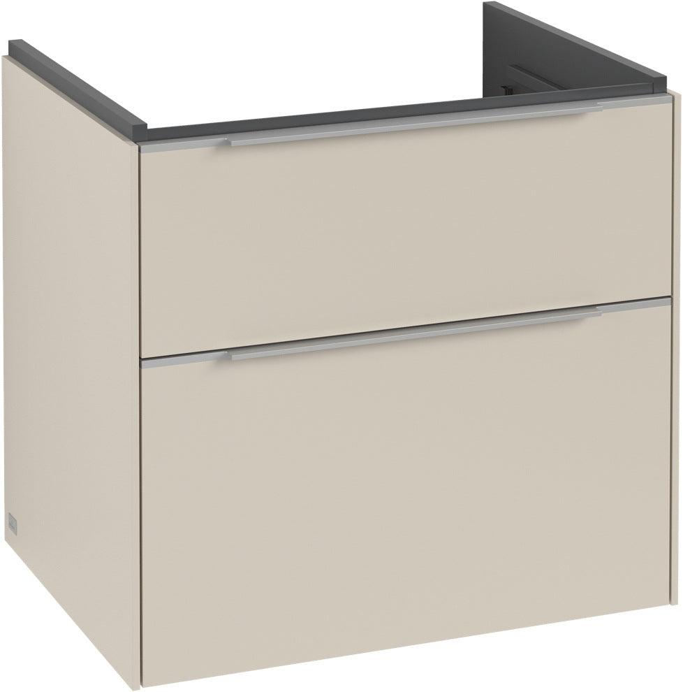Villeroy & Boch Waschtischunterschrank Subway 3.0 C 576L0 Brilliant White mit LED-Beleuchtung
