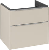 Villeroy & Boch Waschtischunterschrank Subway 3.0 C 576L0 Brilliant White mit LED-Beleuchtung