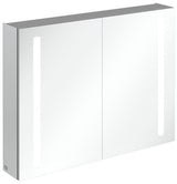 Villeroy & Boch My View 14+ Aufputz-Spiegelschrank 1000 mm mit LED-Beleuchtung und Front- sowie Innenspiegel