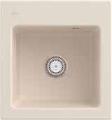 Villeroy & Boch Einbauspüle Subway 45 XS Ivory CeramicPlus 475 x 510 mm Rechteck