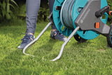 GARDENA CleverRoll M Schlauchwagen-Set 20 m – Komplett-Set mit Kick&Stand