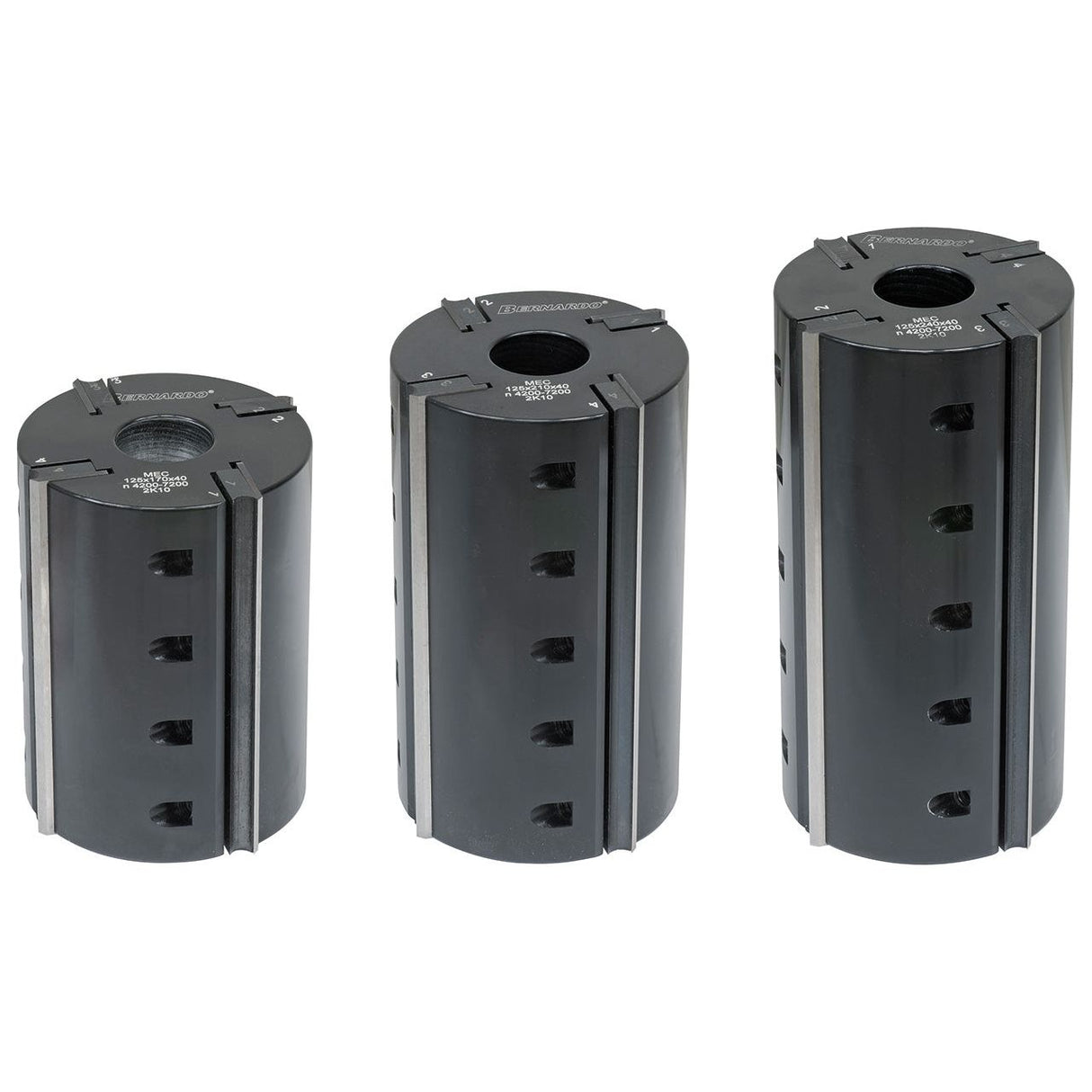 BERNARDO Zubehör Vierseitenhobel- und Profiliermaschine – Modell Leichtmetall-Hobelkopf 125 x 240 x 40 mm