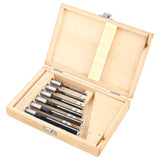 BERNARDO Zubehör Hobelmaschine – Modell Langlochbohrerset 6-tlg., rechtsdrehend