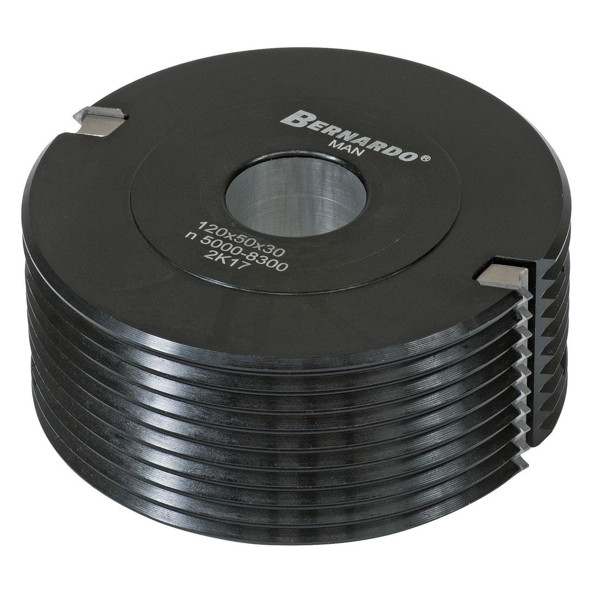 BERNARDO Fräswerkzeuge Holz – Modell Spitz-Verleimfräser 120 x 50 x 30 mm - Z2