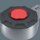 WERA Einsteckknarre 7772 A 1/4 Zoll 9x12 mm – Umschaltbar, Feinverzahnung 72 Zähne