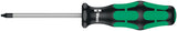 WERA Schraubendreher 367 TORX T 5 mit 2K-Griff und Rundklinge
