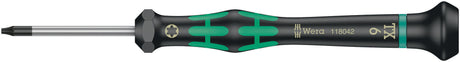 WERA Elektronik-Feinmechanik-Schraubendreher 2050 PH 1, Klingenlänge 80 mm, Kraftform-Micro-Griff