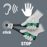 WERA Drehmomentschlüssel Click-Torque XP 4, 14x18 mm, 20-250 Nm, voreinstellbar