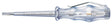 WERA Phasenprüfer 247, 150-250 V AC, einpolig, Schneidenbreite 3 mm, Kraftform-Griff