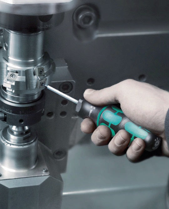 WERA Drehmomentschraubendreher 300 TX 6, 0,6 Nm, fest voreingestellt, Kraftform-Griff