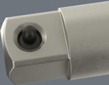WERA Adapter 870/4 – 1/4 Zoll Außensechskant auf 1/4 Zoll Außenvierkant, 50 mm