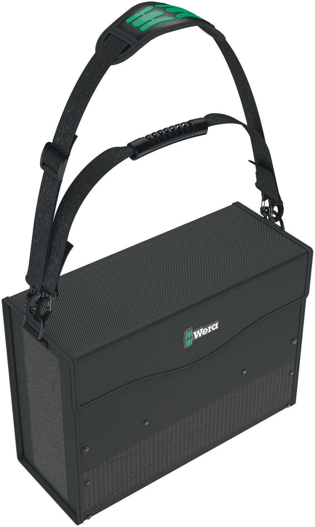 Wera 2go 2 XL Werkzeugbox 455x330x170 mm mit Klettsystem und Köcher