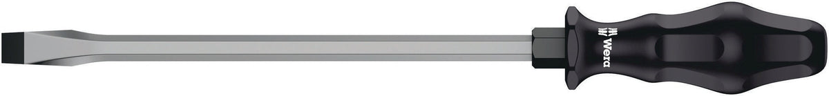 WERA Schraubendreher 932 A Schlitz 3,5 mm mit 2K-Kraftform-Griff und Black-Point-Spitze
