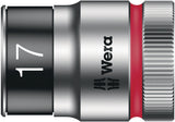 WERA Steckschlüsseleinsatz 8790 HMC HF 1/2 Zoll 6-kant SW 10 mm Länge 37 mm mit Haltefunktion