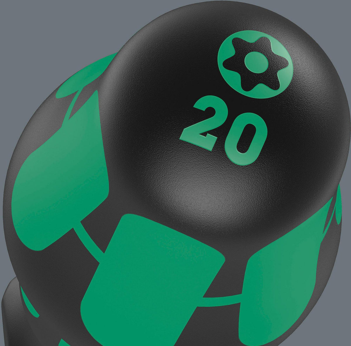 WERA Schraubendreher 367 TORX BO T 10 mit 2K-Griff und BlackPoint-Spitze