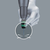 WERA Bithalter 887/4 RR Rapidaptor mit Schnellwechselfutter und Dauerringmagnet, 1/4 Zoll, 57 mm
