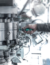 WERA Drehmomentschraubendreher 7460, 0,3–1,2 Nm, Rapidaptor Schnellwechselfutter, Kraftform-Griff