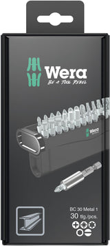 WERA Bit-Check 30 TX Universal Bitsortiment 30-teilig mit Universalhalter