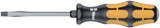 WERA Schraubendreher 932 A Schlitz 3,5 mm mit 2K-Kraftform-Griff und Black-Point-Spitze