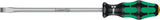 WERA Schlitzschraubendreher 334 mit Lasertip-Spitze, 5 mm Klinge, 2K-Griff, 100 mm