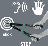 WERA Drehmomentschlüssel Click-Torque Lock A 5 R/L 1/4 Zoll 2,5-25 Nm mit Lock-Funktion