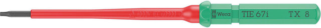 WERA Wechselklinge KK VDE 67 i TiE TORX® TX 8 VDE isoliert – 157 mm Klingenlänge