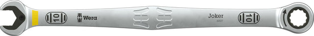 WERA Maulringratschenschlüssel 6007 Joker SW 10 mm – Extra langer Knarrenringmaulschlüssel mit Haltefunktion