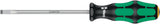 WERA Schlitzschraubendreher 334 mit Lasertip-Spitze, 5 mm Klinge, 2K-Griff, 100 mm