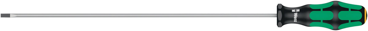 WERA Schlitzschraubendreher 334 mit Lasertip-Spitze, 5 mm Klinge, 2K-Griff, 100 mm