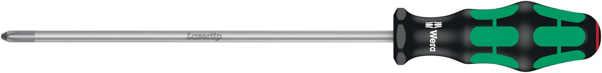 WERA Schraubendreher 350 PH Gr. PH 0 mit 2K-Kraftform-Griff und Lasertip