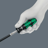 Wera Handbithalter 391 mit flexiblem Schaft, 1/4" Sechskantaufnahme, 177 mm Klinge