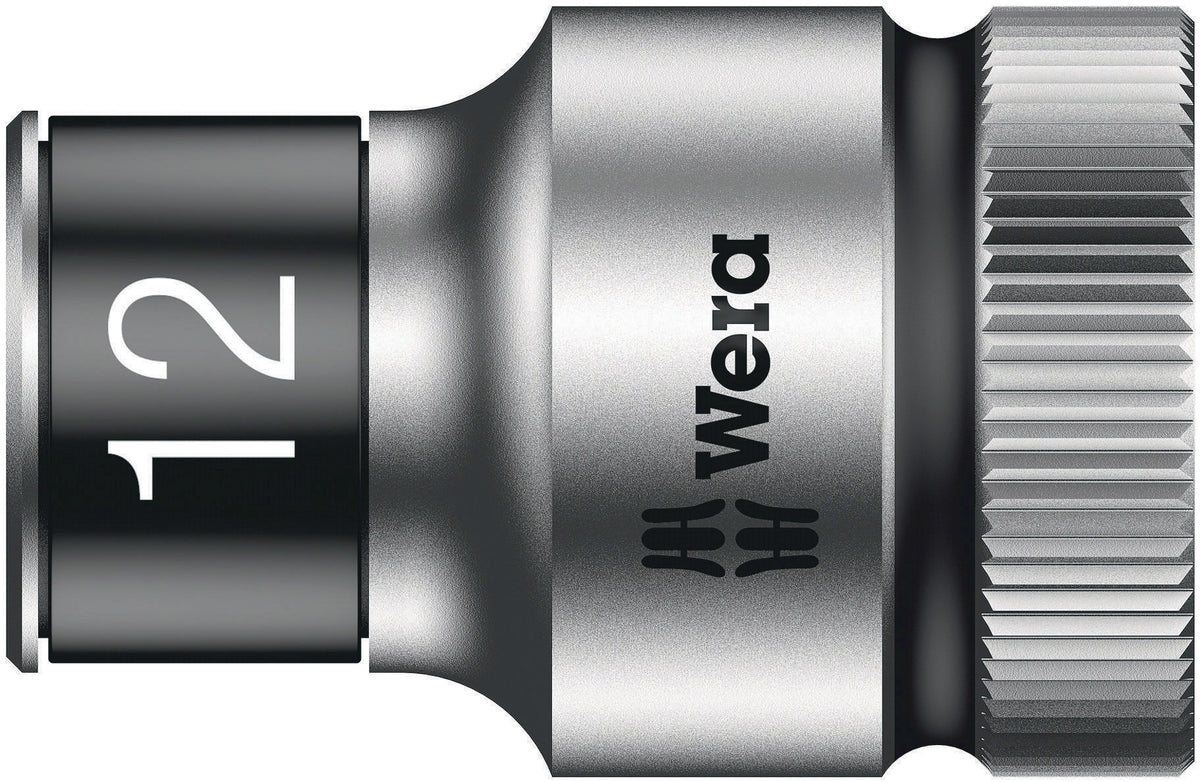 WERA Steckschlüsseleinsatz 8790 HMC HF 1/2 Zoll 6-kant SW 10 mm Länge 37 mm mit Haltefunktion