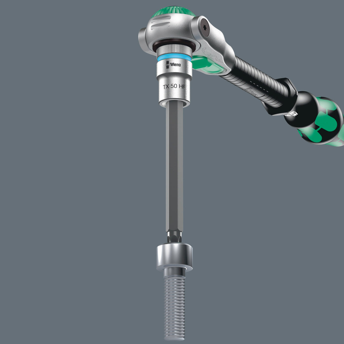 WERA Steckschlüsselsatz 8767 C TORX HF2 6-teilig 1/2 Zoll T20-T45 mit Haltefunktion