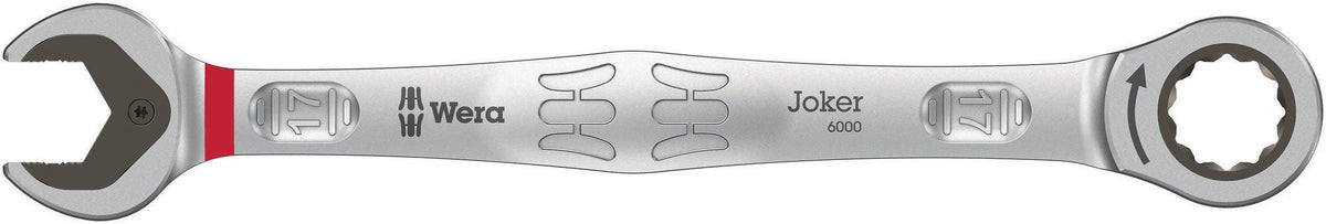 WERA Maulringratschenschlüssel Joker SW 10 mm – 80 Zähne, Haltefunktion, 159 mm
